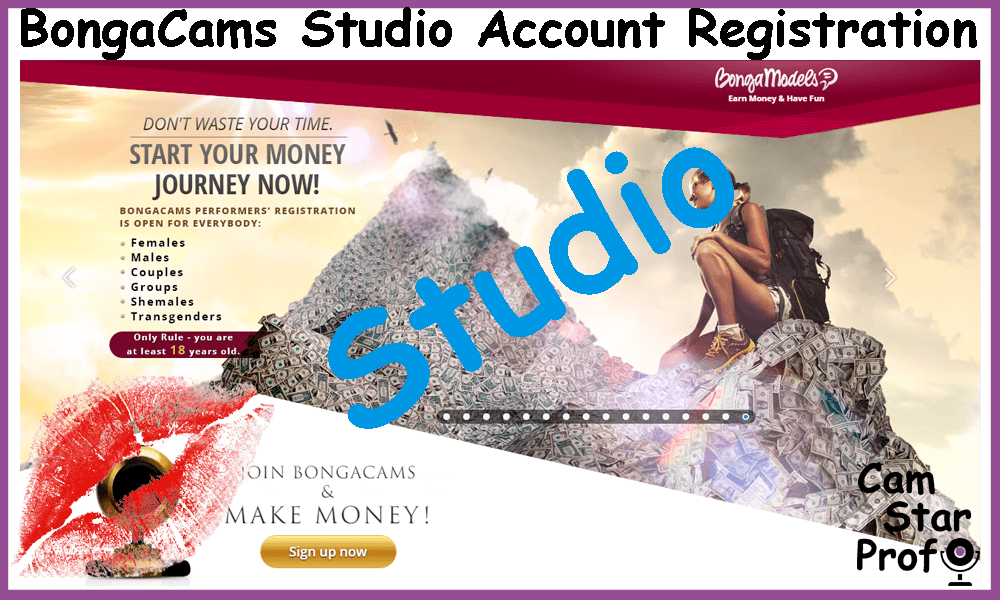 BongaCams Studio Account Registration